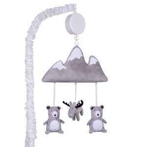 Trend Lab Musical Nursery Crib Mobile - Forest Mountain - 1 of 4
