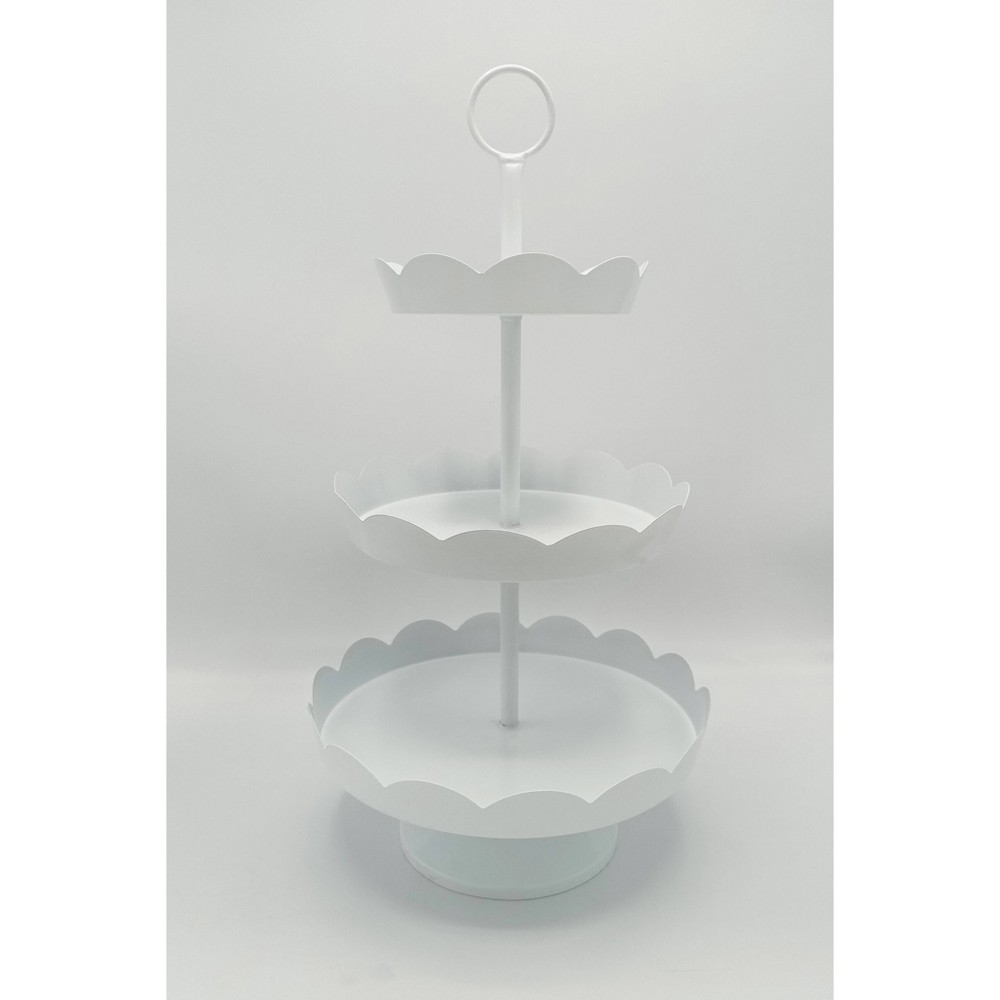 3 Tiered Metal Easter Tray - Spritz