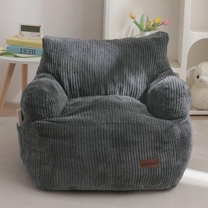 MAXYOYO Kids Bean Bag Chair, Stuffed Toddler Bean Bag Sofa with Filler for Gaming, Reading - 1 of 4