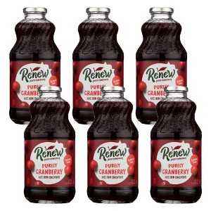 Renew Juice Company Purely Cranberry Juice - Case of 6/32 fz - 1 of 4
