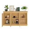 Bella Depot 55.28" Wooden Sideboard Storage Cabinet - 3 of 4