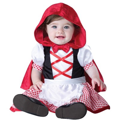 InCharacter Little Red Riding Hood Infant Costume, X-Small (0-6)