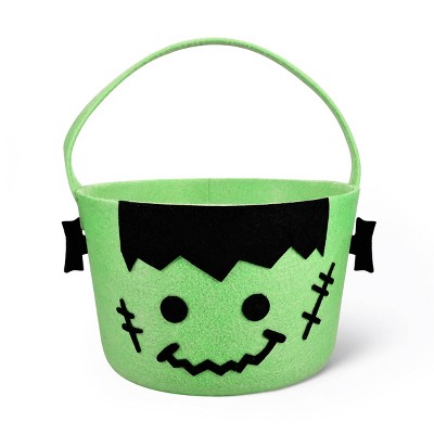 Trick or Treat Basket Frankenstein - Bullseye's Playground™