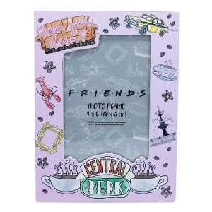 Silver Buffalo Friends Central Perk Die-Cut Photo Frame | 4 x 6 Inches - 1 of 4