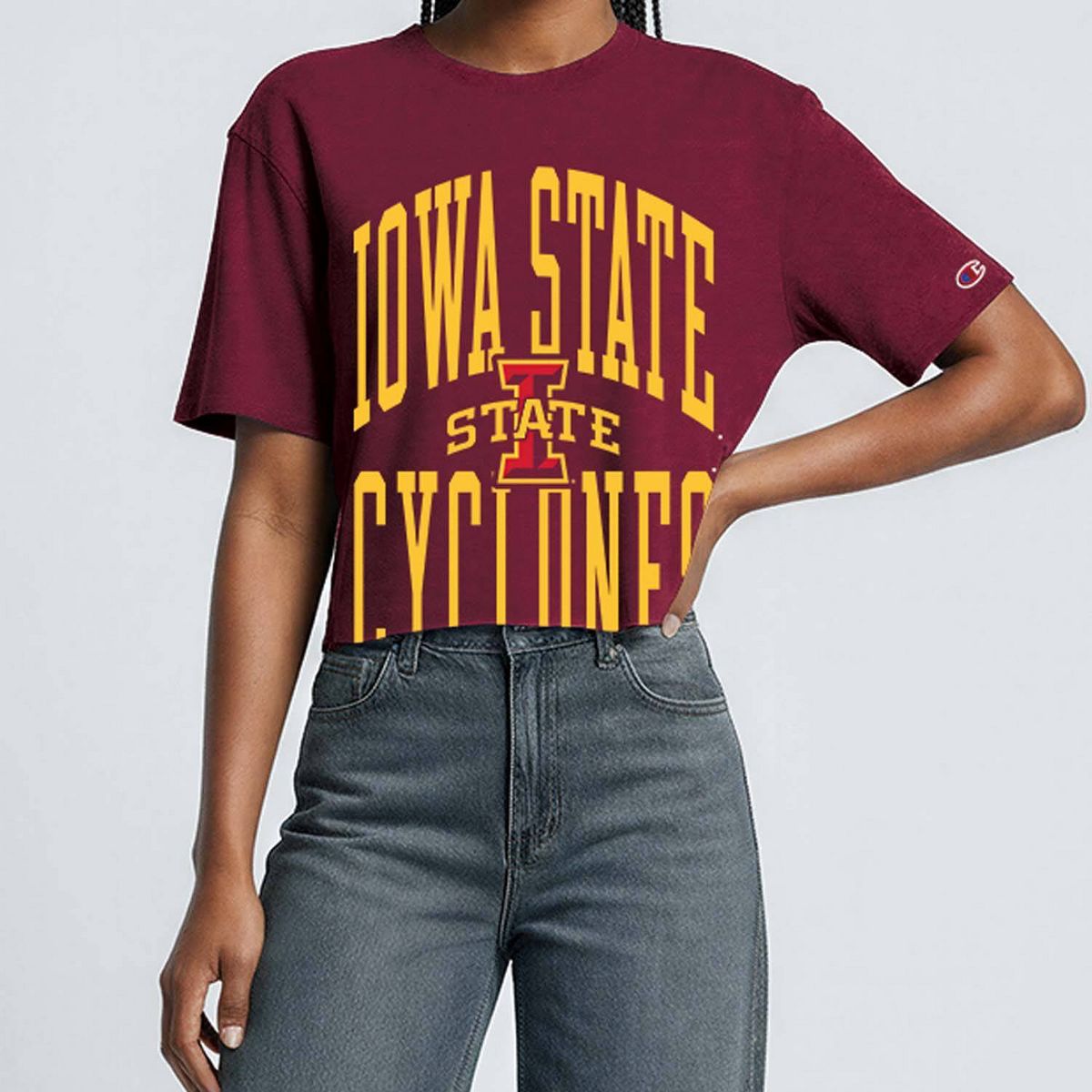NCAA Iowa State Cyclones Women's Champion Fashion T-Shirt - thumbnail 4