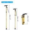 Unique Bargains Aluminum Alloy Quick Lock Collapsible Hiking Trekking Pole 33-37 Inch - 2 of 4
