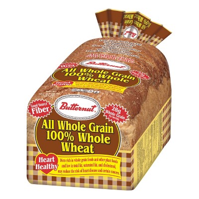 Butternut 100% Whole Wheat Bread - 20oz