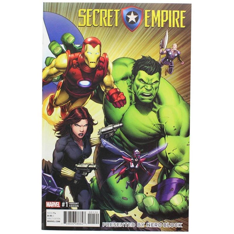 Nerd Block Marvel Comics Secret Empire #1 (Nerd Block Exclusive Cover), 1 of 3