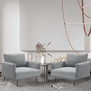 Nebula Vortex 37.5'' Wide Oversized Armchair Accent Chair Single Seat Sofa for Living Room (Set of 2) - 1 of 4