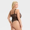 Women's Lingerie Bodysuit - Auden™ Black - 2 of 3