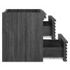 Modway Render 23.5" MDF Wood Wall-Mount Bathroom Vanity Cabinet in Charcoal - 2 of 4