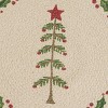 Park Designs Feather Tree Placemat 15" Dia Set Of 4 - 3 of 4