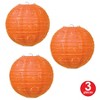 Beistle Lace Paper Lanterns, 8", (3/Pkg) - 4 of 4