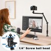 Craze Ventures Adjustable Overhead Camera Mount with C-Clamp - 3 of 4
