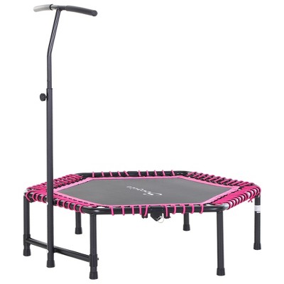 Soozier 48" Foldable Trampoline Outdoor Bungee Exercise Fitness Jumper Trainer