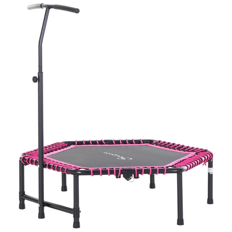 Soozier 48" Foldable Trampoline Outdoor Bungee Exercise Fitness Jumper Trainer, 1 of 9