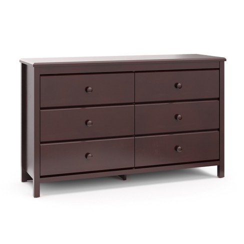 Storkcraft Alpine 6 Drawer Kids Dresser Espresso Target