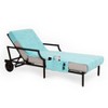 Linum Home Textiles 100% Turkish Cotton Standard Size Chaise Lounge Cover - 2 of 3