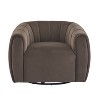 Christopher Knight Home Zarabel Indoor Modern Upholstered Swivel Accent Barrel Club Chair - 4 of 4