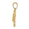 Black Bow Jewelry 14k Yellow Gold Small Polished Scorpion Pendant - 2 of 4