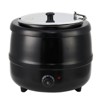 Commercial-Grade Soup Warmer with Rotating Lid, Removable Stainless Steel Inner Pot, Heat-Resistant Handle, Suitable for Parties, Banquets, Buffets - 2 of 4