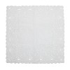 CTM Women's Soft Cotton Bridal Heart Embroidered Handkerchief - 2 of 4
