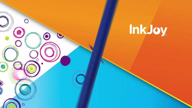 Paper Mate Ink Joy 6pk Gel Pens 0.7mm Medium Tip Black, 2 of 8, play video