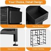 12-Drawer Fabric Dresser, Chest of Drawers with Side Pockets for Bedroom, Living Room, Hallway, Closet - 4 of 4