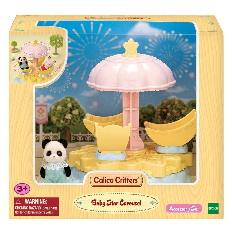 Calico Critters Baby Star Carousel, 5 of 6