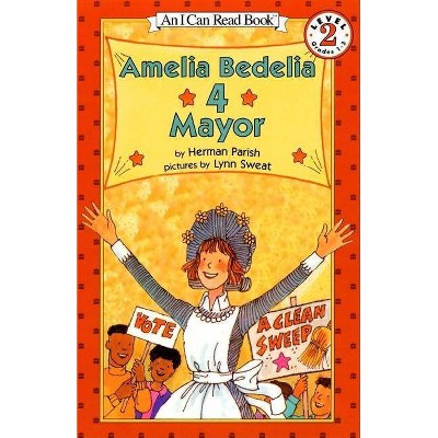  Amelia Bedelia 4 Mayor - (I Can Read Level 2) by  Herman Parish (Paperback) 