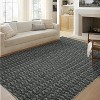 Washable Area Rug Baby Room Contemporary Boho Non-Slip Low Pile Stain-Resistant No-Shedding Easy-Clean Modern Dorm Home Office - 2 of 4