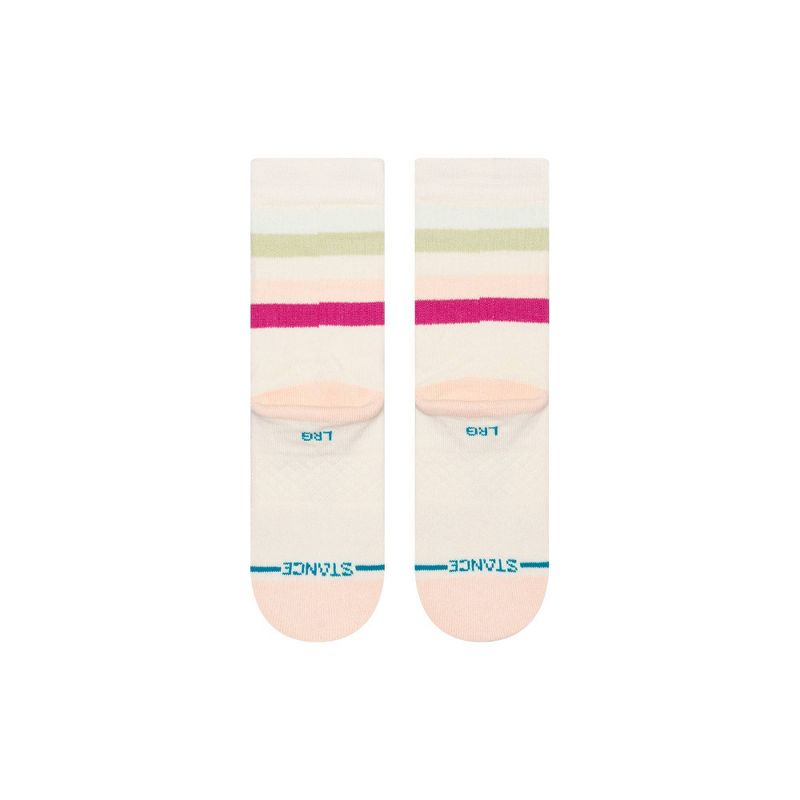 Stance Kids&#39; Be You Crew Socks - Pink L, 4 of 10