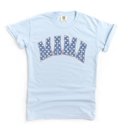 Simply Sage Market Women's Retro Mama Stars Short Sleeve Garment Dyed Tee
