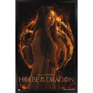 Trends International House of the Dragon - Mysaria One Sheet Framed Wall Poster Prints - 1 of 4