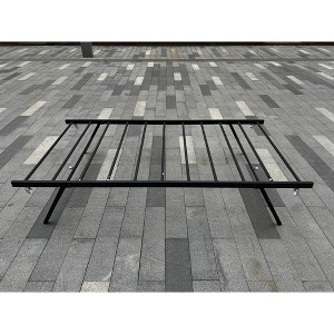 Metal Folding Cot Bed, White Finish - 1 of 1