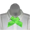 Women's Solid Color 1.75" W x Up to 19" L Crossover Tie Uniform Adjustable Neck tie - 2 of 3