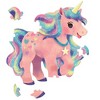 Crocodile Creek Jumbo Floor Puzzle – Unicorn, 48 Pieces, 38.5" x 33.5", Ages 4 And Up - 2 of 3
