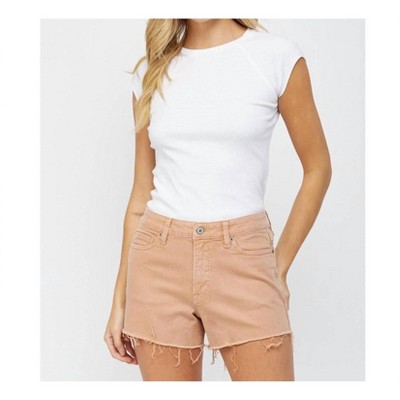 Women's High-Rise Vintage Shorts - mica denim