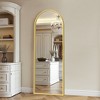 MAYEERTY Full Length Mirror, Floor Standing Mirror with Stand, Wall Mounted Hanging - 3 of 4