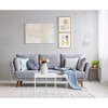 Elegant Lighting Nora 1 Light white plug-in pendant - 2 of 4