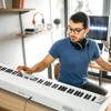 Infans 88-Key Full Size Digital Piano Weighted Keyboard w/ Sustain Pedal White - 3 of 4