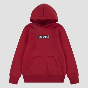 Levi's® Boys' Box Tab Graphic Logo Pullover Sweatshirt