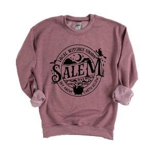 Simply Sage Market Women's Graphic Sweatshirt Local Witches Union - 1 of 4
