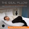AllSett Health XX Long Memory Foam Body Pillow | Cooling Bed Pillow for Adult, Extra Support for Side Sleepers & Pregnancy - 20" x 54" + Washable Case - 2 of 4