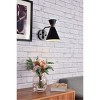 Elegant Lighting Halycon 6 inch black wall sconce - 2 of 4