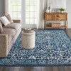 Acekool Glamour Charlotte Area Rug Collection, Turkish Wilton Indoor, 100% Polypropylene, Gray or Blue - 2 of 4