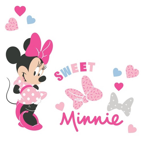 Lambs & Ivy Minnie Mouse Love Wall Decals : Target