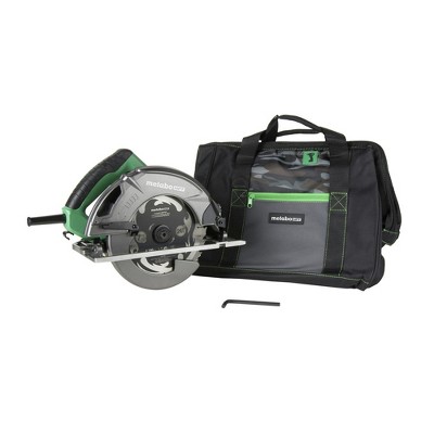Metabo HPT C7SB3M 15 Amp Single Bevel 7-1/4 in. Corded Circular Saw with Blower Function, and Aluminum Die Cast Base Manufacturer Refurbished