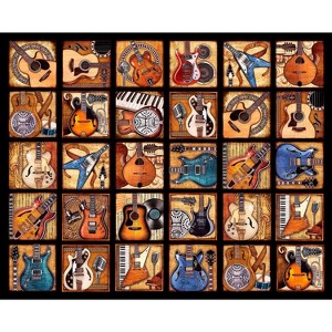 Six String Symphony 2000 Piece Jigsaw Puzzle - 1 of 3