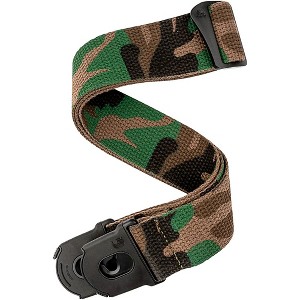 D'Addario 50 mm Nylon Guitar Strap, Planet Lock, Camo Camo 2 in. - 1 of 3